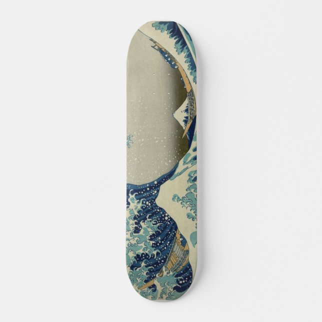 Great  Wave Off Kanagawa Skateboard (Front)