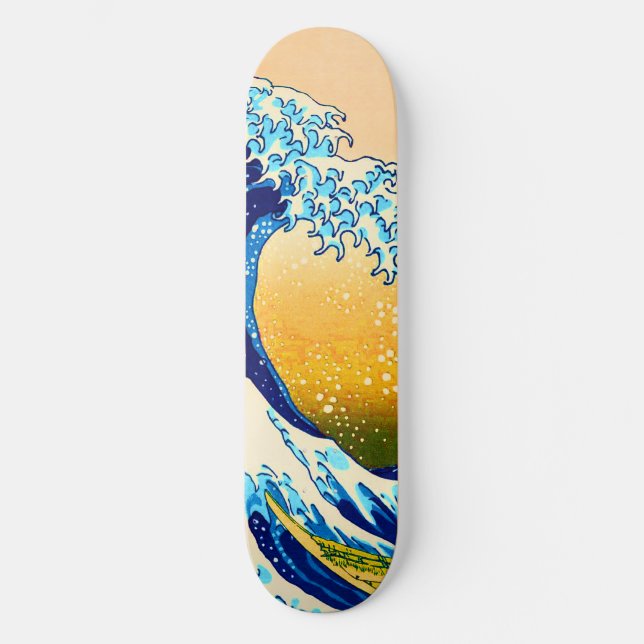 Great Wave Off Kanagawa Skateboard Deck (Front)
