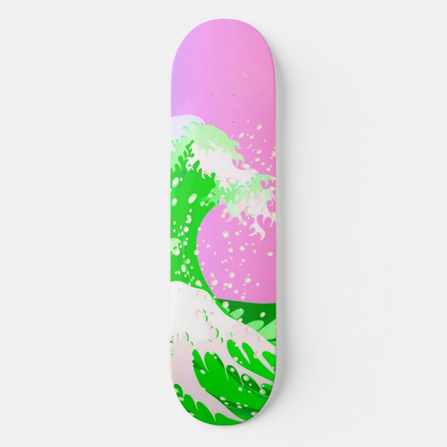 Great Wave Off Kanagawa Skateboard Deck (Front)