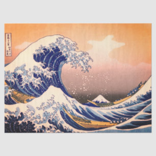 GREAT WAVE OFF KANAGAWA TISSUE PAPER