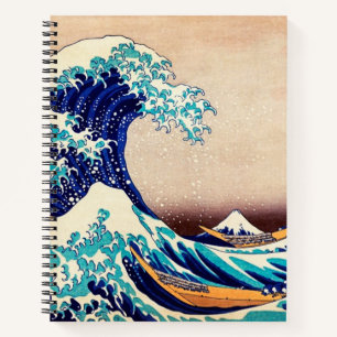 Great Wave Off Kanagawa Vintage Japanese Art Notebook