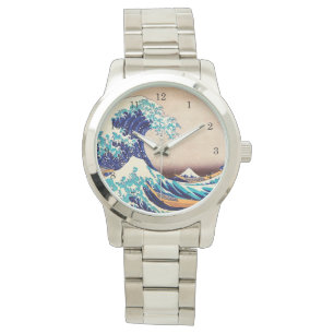Great Wave Off Kanagawa Vintage Japanese Art Watch