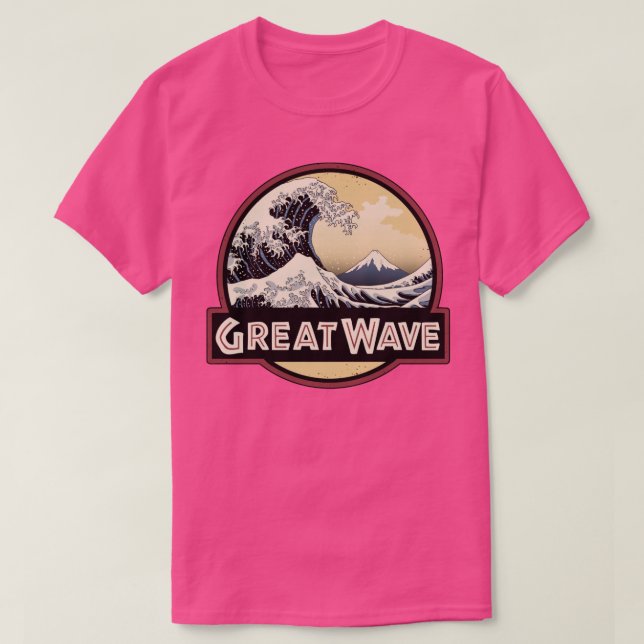 Great Wave Park  T-Shirt (Design Front)