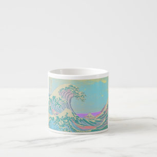 Great Wave Pastel Bone China Mug