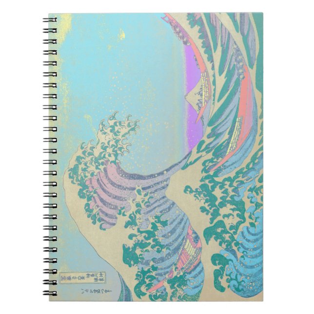 Great Wave Pastel Notebook (Front)