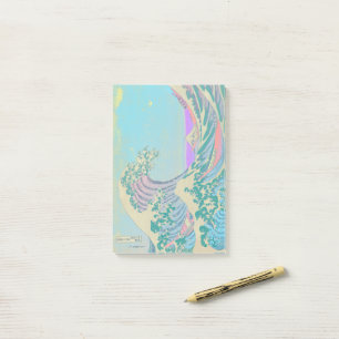 Great Wave Pastel Post-it Notes