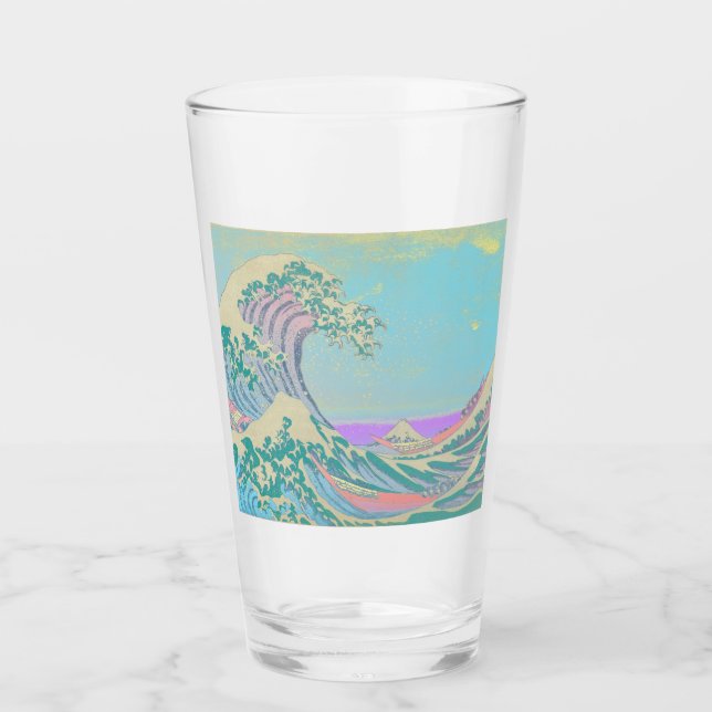 Great Wave Pastel Tumbler (Front)