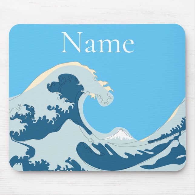 Great Wave Thunder_Cove Mouse Mat (Front)
