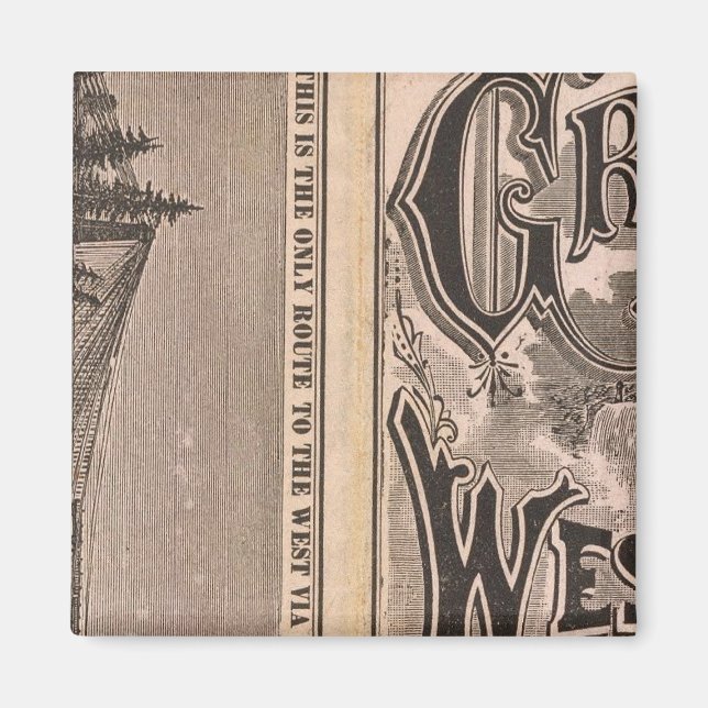 Great Western Railway Magnet (Front)