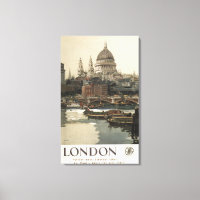 Great Western Railway St. Paul's Travel Poster