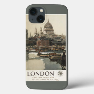Great Western Railway St. Paul's Travel Poster iPhone 13 Case