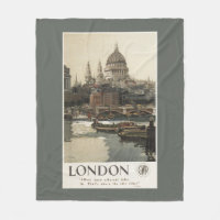 Great Western Railway St. Paul's Travel Poster