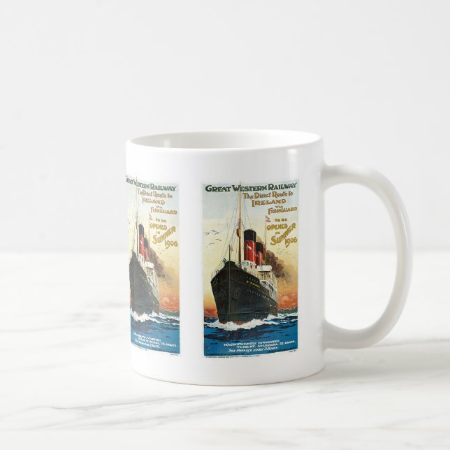Great Western Railway - To Ireland Coffee Mug (Right)