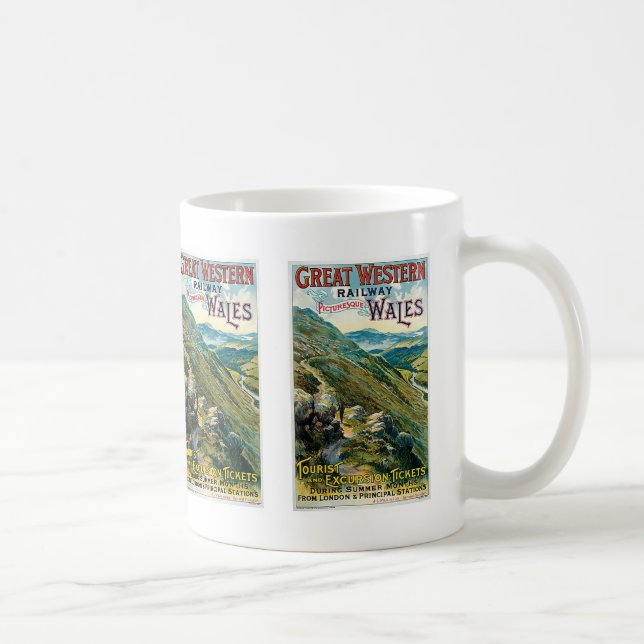 Great Western Railway ~ Wales Coffee Mug (Right)