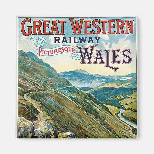 Great Western Railway ~ Wales Magnet (Front)