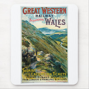 Great Western Railway ~ Wales Mouse Mat