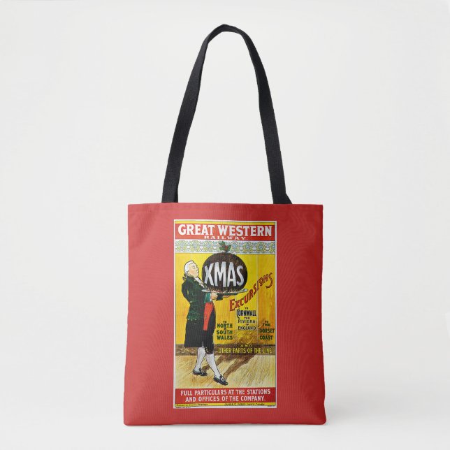 Great Western Railway Xmas Excursions Tote Bag (Front)