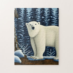Great White Bear Of The North Jigsaw Puzzle