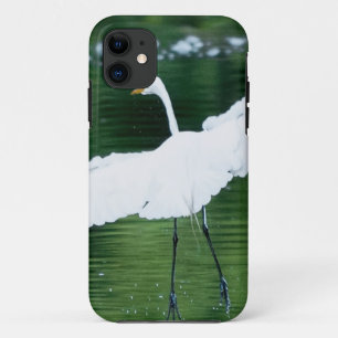 Great White Egret iPhone 11 Case