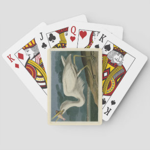 Great White Heron, from Audubon's Birds of America Playing Cards
