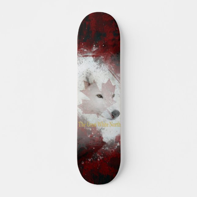 great white north beta skateboard (Front)