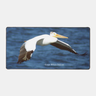 Great White Pelican desk mat