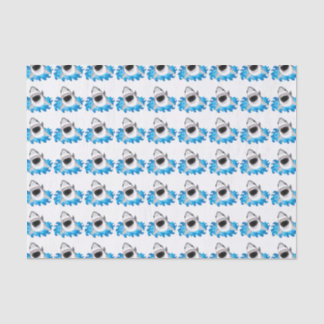 Great White Shark Attack Funny Tissue Paper