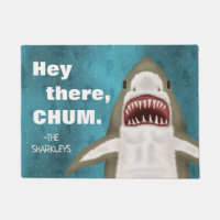 Great White Shark Attack Personalised Funny Chum
