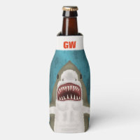Great White Shark Attack Personalised Ocean Funny