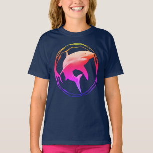Great White Shark Graphic Design T-Shirt