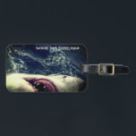 Great white shark jaws luggage tag<br><div class="desc">This is a closeup photo I took of a great white shark in South Africa</div>