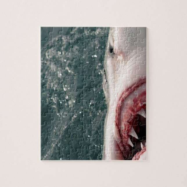 Great white shark jigsaw puzzle (Vertical)