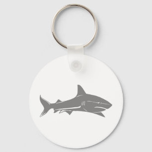 Great White Shark Key Ring