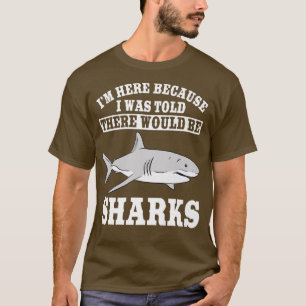 Great White Shark Largest Predator Fish Biologists T-Shirt