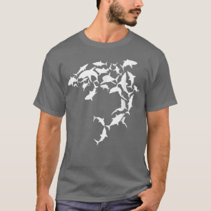 Great White Shark Lover Marine Biology Animal Scie T-Shirt