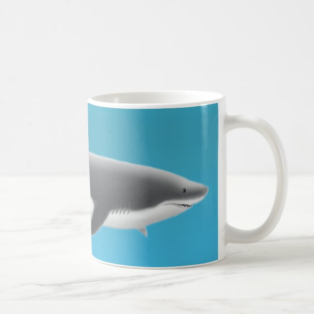 Great White Shark Mug (Right)