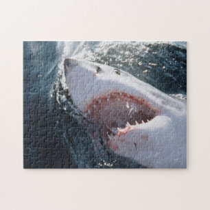 Great White Shark on sea Jigsaw Puzzle