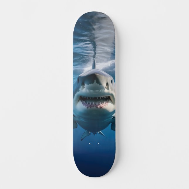 Great White Shark Skateboard (Front)