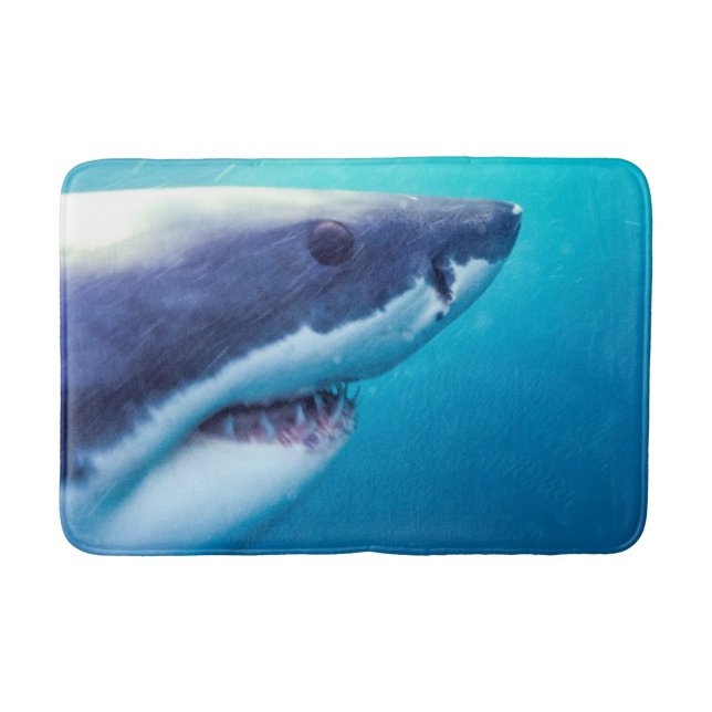 Great White Shark | South Africa Bath Mat (Front)