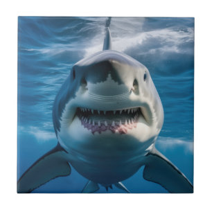 Great White Shark Tile