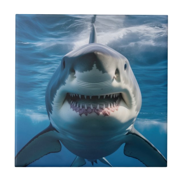 Great White Shark Tile (Front)
