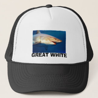 Great White Shark Trucker Hat
