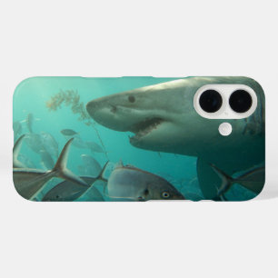 Great White Shark Underwater Australia Animal iPhone 16 Case
