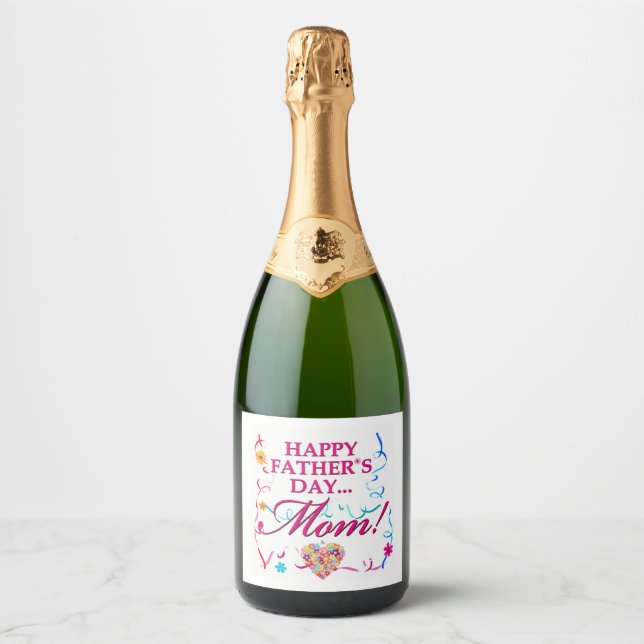 Great Wine Label Original for Single Mum (Front)