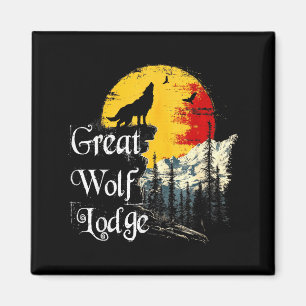 Great Wolf Lodge Lovers Outdoor Adventure Enthusia Magnet
