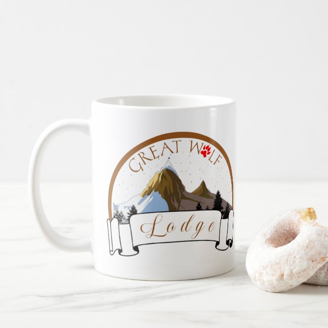 GREAT WOLF LODGE MUG (With Donut)