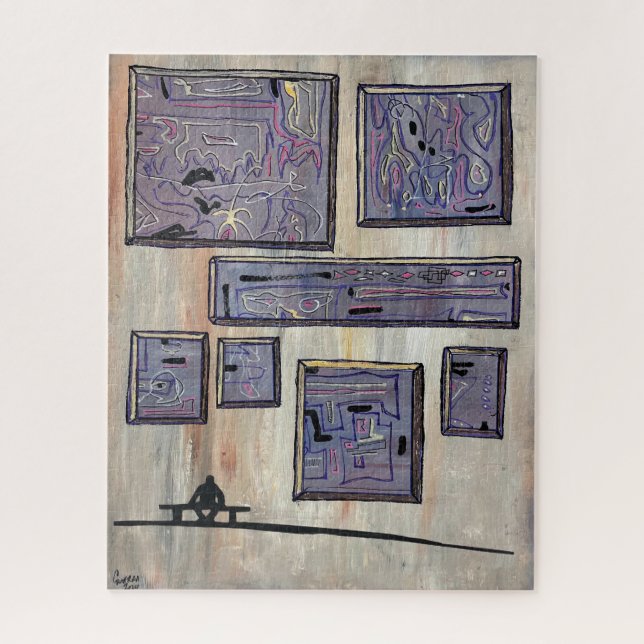 Great Works At The Museum Jigsaw Puzzle (Vertical)