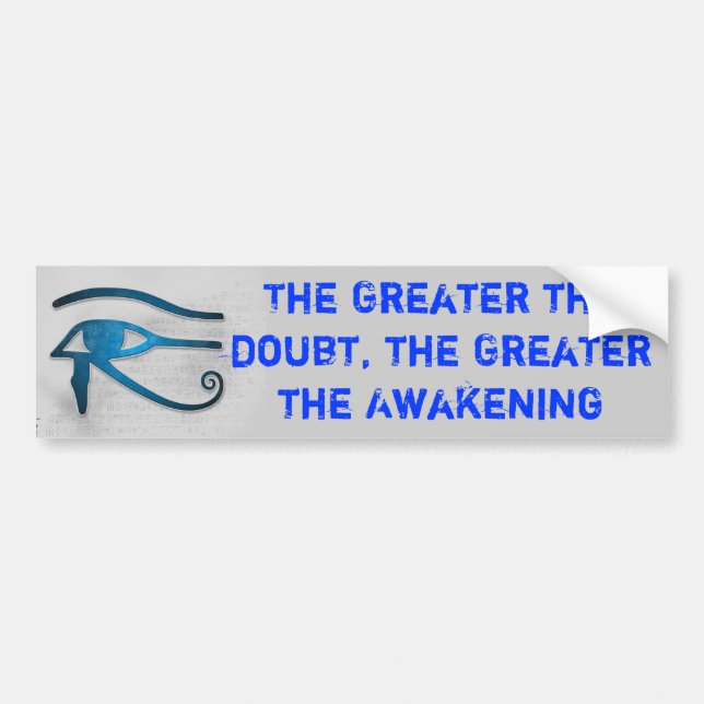 Greater Awakening bumper sticker (Front)