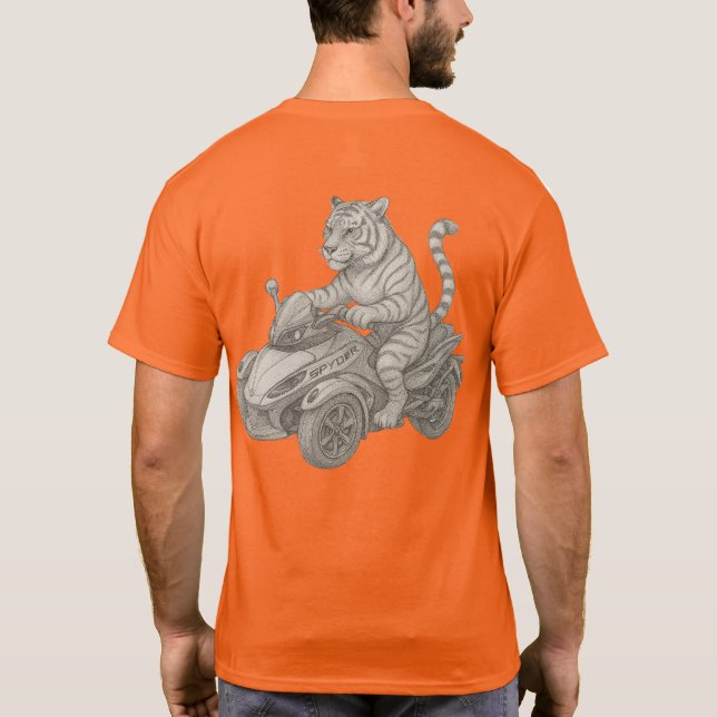 Greater Cincinnati Chapter - Spyder Bengal T-Shirt (Back)