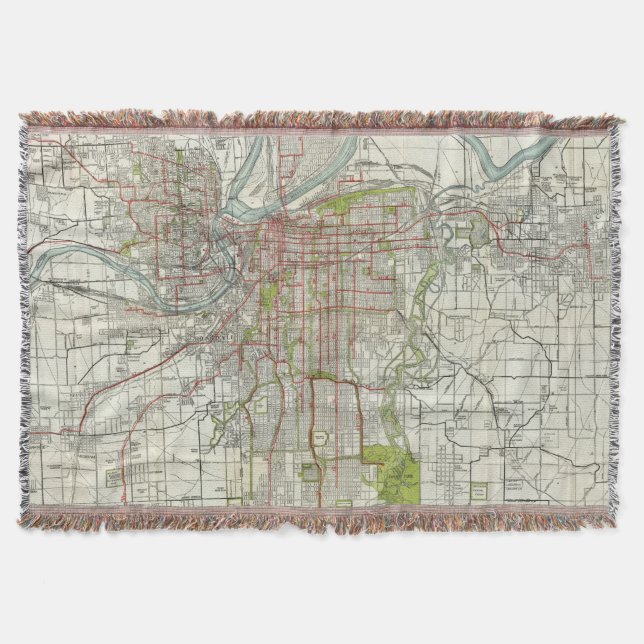 Greater Kansas City Throw Blanket (Front)
